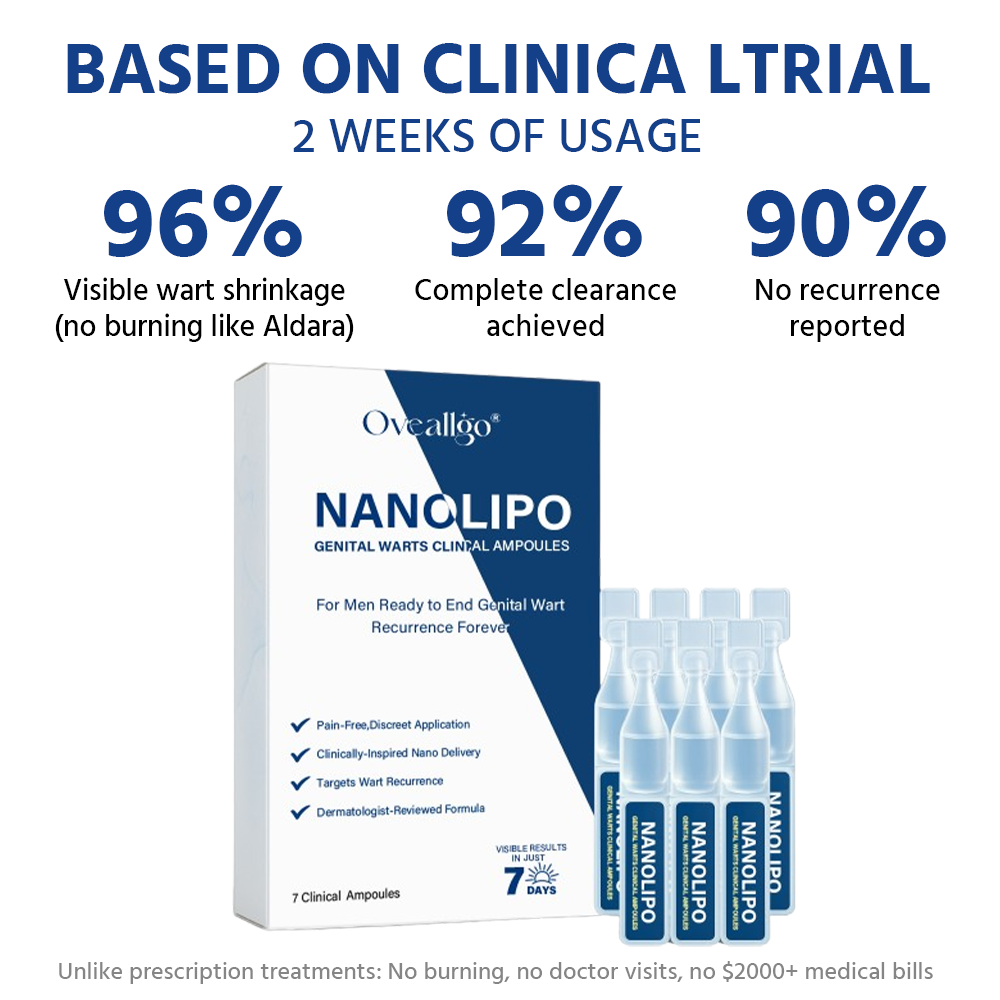 Oveallgo® NANOLIPO GENITAL WARTS CLINICAL AMPOULES