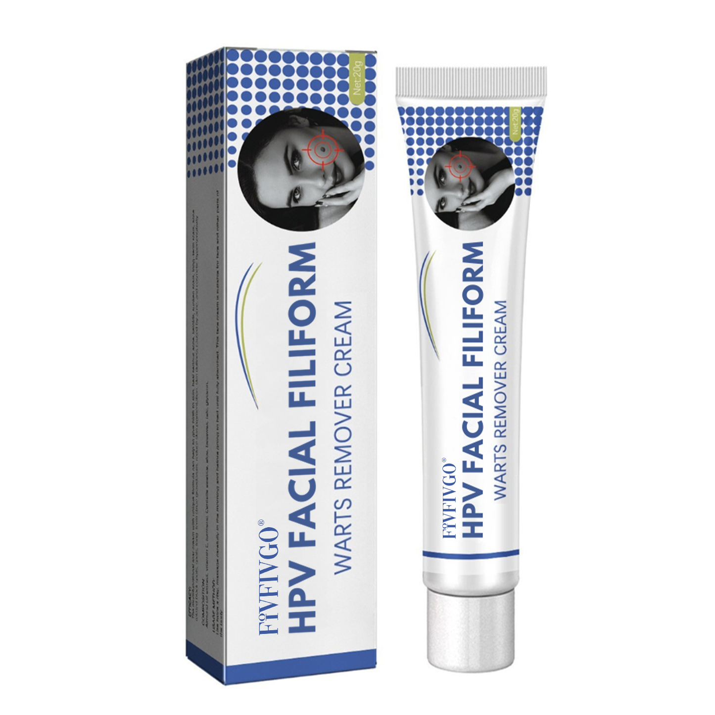 Fivfivgo® HPV Facial Filiform Warts Removal Cream PRO