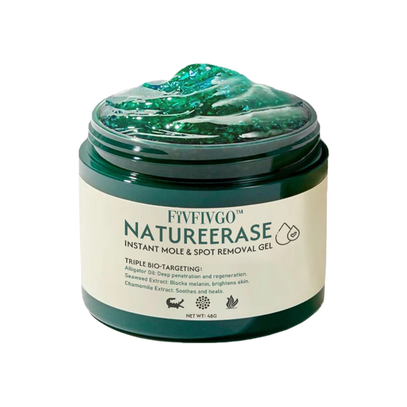 ✅ Official Store: Fivfivgo™ NatureErase Instant Mole & Spot Removal Gel
