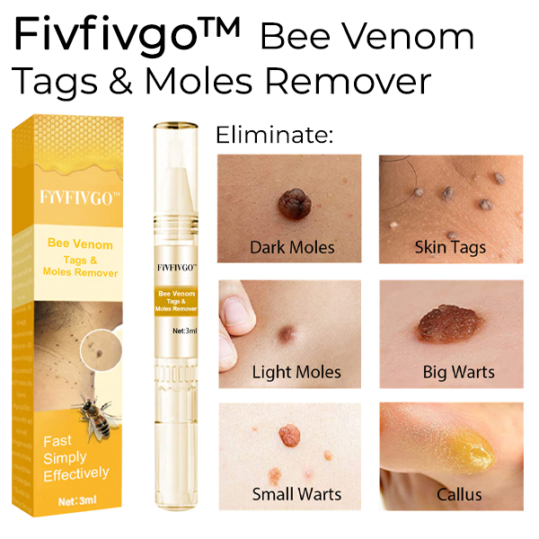 Fivfivgo™ Bee Venom Tags & Moles Remover