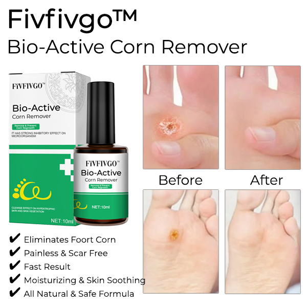 Fivfivgo™ Bio-Active Corn Remover - Remove & Prevent Corn Regrowth