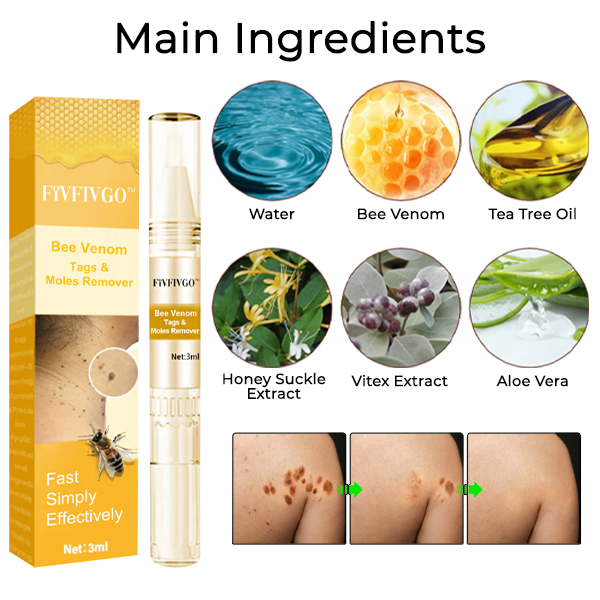 Fivfivgo™ Bee Venom Tags & Moles Remover