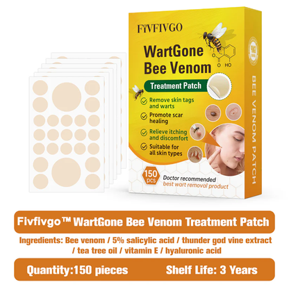 Fivfivgo™ WartGone Bee Venom Treatment Patch (150PCS/PACK)