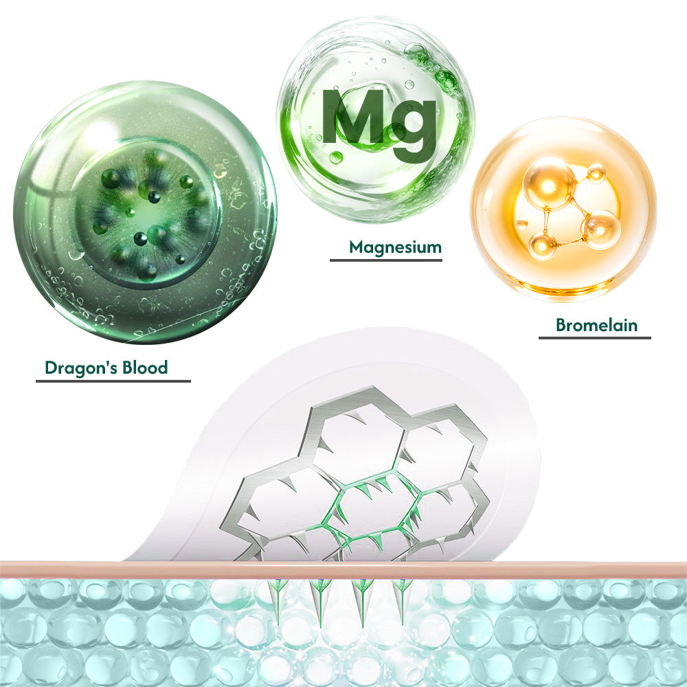 Oveallgo® Magnesium MicroPin Target & Clear Wart Removal Patch 35 Oveallgo® Magnesium MicroPin Target & Clear Wart Removal Patch