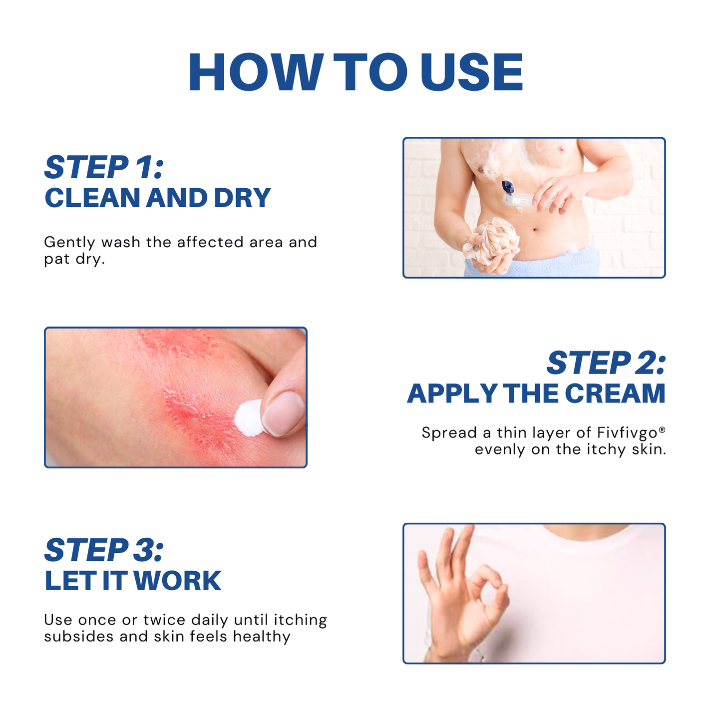 Fivfivgo® Scrotum Itchy Treatment Cream image Fivfivgo® Scrotum Itchy Treatment Cream