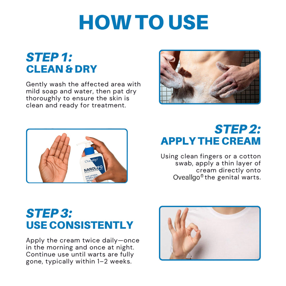 Oveallgo® NanoLipo HPV Genital Warts Eraser Cream 26 4 2