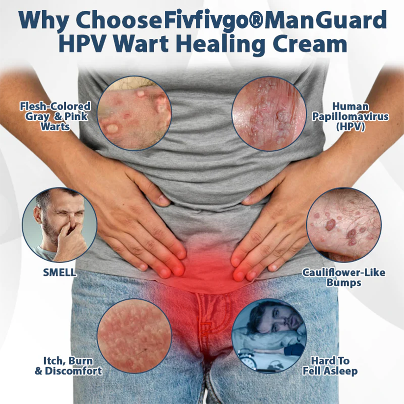 Fivfivgo® ManGuard HPV WART Healing Cream