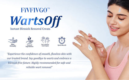 Fivfivgo™ WartsOff Instant Blemish Removal Cream - PREMIUM