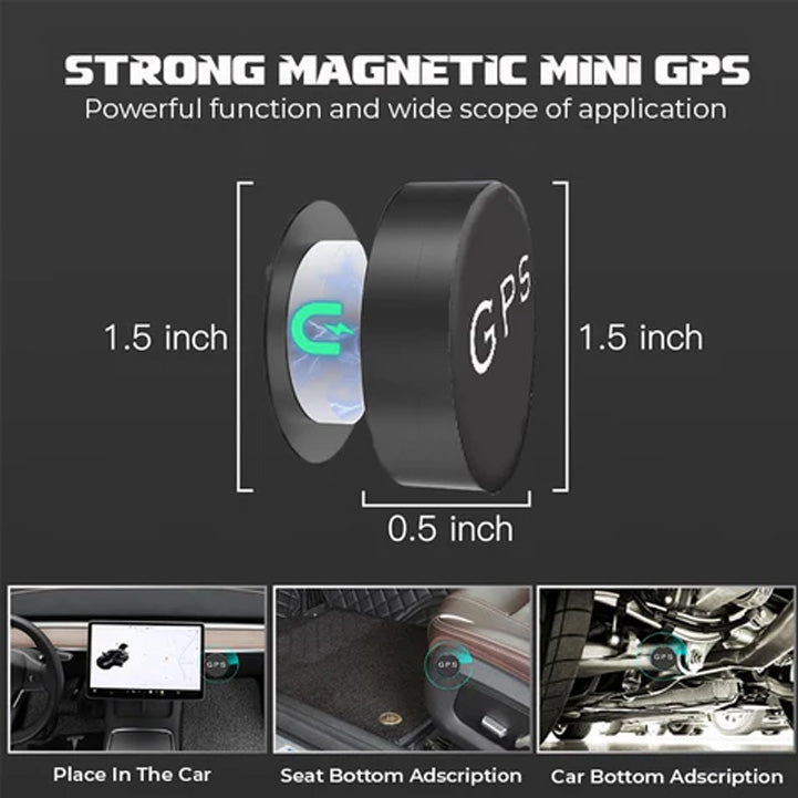 Lyseemin™ EasyFind Mini Magnetic GPS Tracker