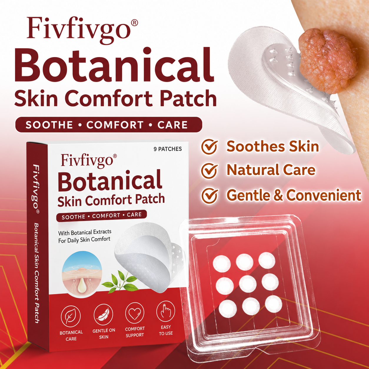 Fivfivgo® Botanical Skin Comfort Patch