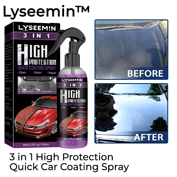 Lyseemin™ 3 in 1 High Protection Quick Car Coating Spray