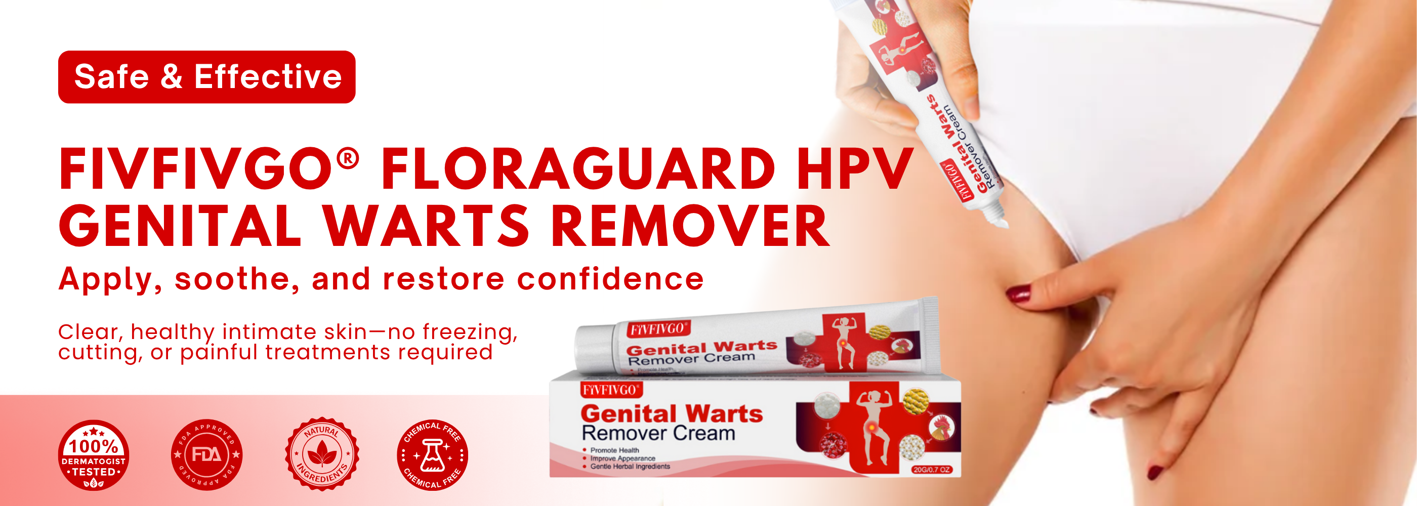 Fivfivgo® FloraGuard HPV Genital Warts Remover