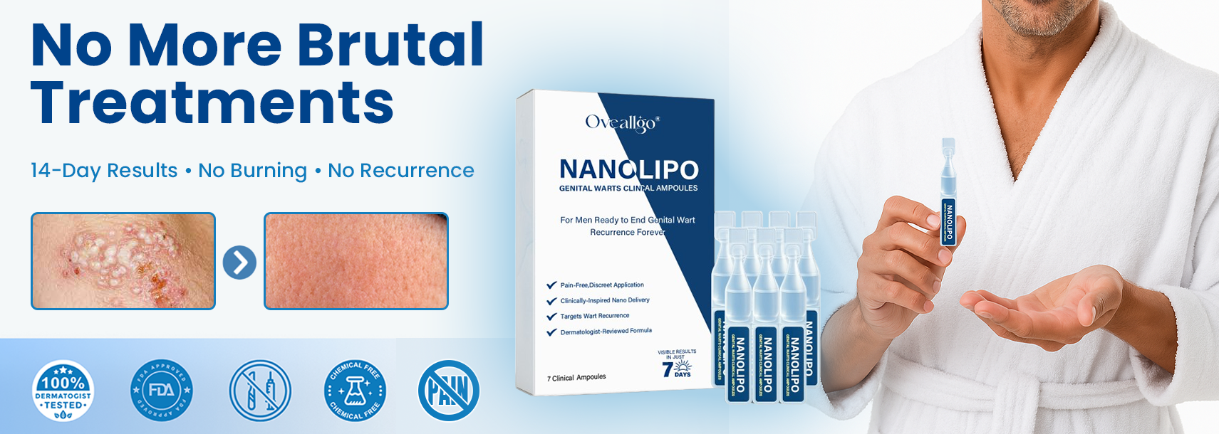 Oveallgo® NANOLIPO GENITAL WARTS CLINICAL AMPOULES image Oveallgo® NANOLIPO GENITAL WARTS CLINICAL AMPOULES